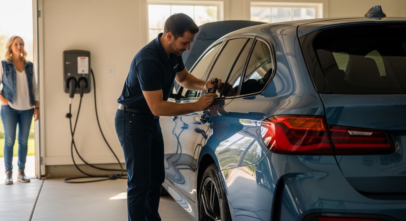 BMW & Mercedes EV Charger Installation