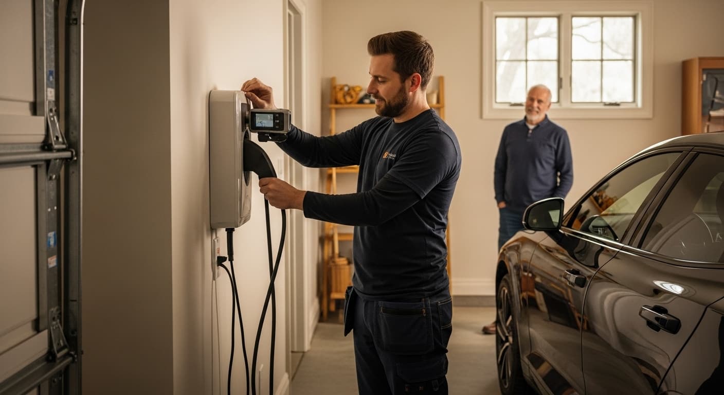 Volvo EV Charger Installation